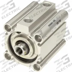SMC Compact Cylinder: 40 mm Bore Dia, 25 mm Stroke Lg, Through Hole Mounting, Aluminum, 1/8 in NPT (MPN NCDQ2B40-25DZ). Key specifications — attr946022: Through Hole; attr946024: Single Rod; attr946038: NCQ2; attr1123057: Rotating Rod; attr945997: SMC.