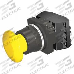 SIEMENS Mushroom Head Push Button: Non-Illuminated, Mushroom Head Profile, Non-Metallic, 30 mm, 2NC (MPN 52BM9W4G). Key specifications — Brand: SIEMENS; Action: Momentary; Series: Class 52; Terminal Connection: Pressure Plate; Push Button Material Type: Non-Metallic.