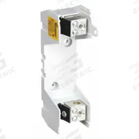 BUSSMANN Fuse Block: Open Block Design, 1 Pole, 600 V AC, Box Lug, Non-Indicating (MPN JM60100-1CR). Key specifications — Brand: BUSSMANN.