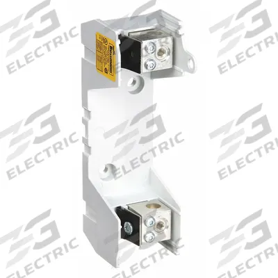 BUSSMANN Fuse Block: Open Block Design, 1 Pole, 600 V AC, Box Lug - Fuse Blocks for UL Class J Fuses
