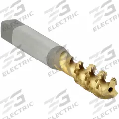 OSG Spiral Flute Tap: 5/16"-18 UNC, 2B, 3 Flute, Bottoming Chamfer, TiN Coated High Speed Steel (MPN 2985805)