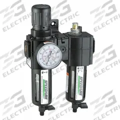 SPEEDAIRE Filter/Regulator/Lubricator: 1/4 in NPT, 60 cfm, 150 psi Max Op Pressure, 40 micron, Mist (MPN 7D705). Key specifications — attr109524: SPEEDAIRE.