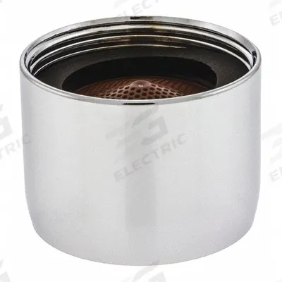 NEOPERL Outlet: 1.8 gpm Flow Rate, Aerated Flow Outlet, Brass, Chrome Finish - Faucet Aerators & Outlets