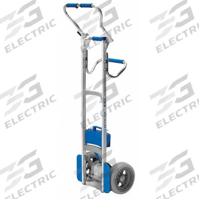 WESCO General Purpose Hand Truck: 240 lb Cap, Flow-Back, Aluminum, 10 in, Pneumatic - Corrosion-Resistant Electric Stair-Climbing Hand Trucks Without Nose Plate