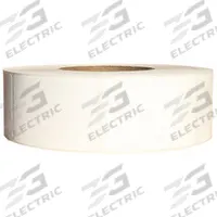 APPROVED VENDOR Barcode Printer Label: 2 in Label Wd, 3 in Label Ht, White, 3 in Core Dia., Matte (MPN 60DX60). Key specifications — Label Finish: Matte; Brand: APPROVED VENDOR; Label Color: White; Adhesive Material: Permanent; Label Material: Paper; Perforation: Perforated.