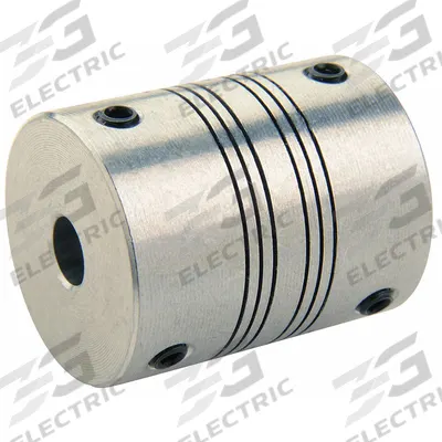 RULAND MANUFACTURING Motion Control Coupling: 3° Angular Misalignment, 3/16 in Bore Dia 1, Inch - High-Precision Set Screw Beam Shaft Couplings