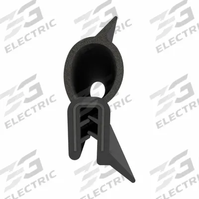 FAIRCHILD Trim Seal: Specialty Bulb, 82 ft Overall Lg, Rubber Outer, Sponge Bulb - Specialty-Bulb Edge Trim Seals