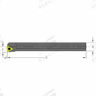 ULTRA-DEX USA Indexable Boring Bar: A12Q STFCR3 (MPN 957-000-116) - Indexable Boring Bars