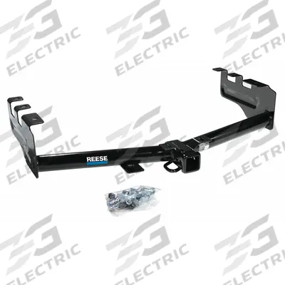 REESE Step Bumper Receiver: IV, 6,000 lb Gross Trailer Wt Capacity, 900 lb Tongue Wt - Step Bumper Hitches