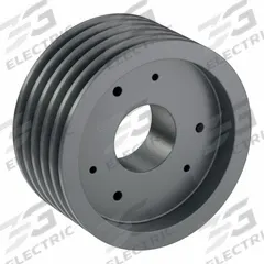 APPROVED VENDOR V-Belt Pulley: B80, 5 Groove, 8.35 in OD, Bushed Bore, SF, Quick Detachable, Plain (MPN 5B80SF). Key specifications — attr1318293: B80; attr1318301: 8 in (5L, B); attr1318291: 4L, A, or AX.