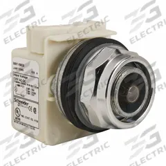 SCHNEIDER ELECTRIC Pilot Light: 30 mm Panel Mounting Size, No Lens Included, Incandescent (MPN 9001KP38). Key specifications — Lens Color: No Lens Included; Series: 9001K; Brand: SCHNEIDER; Includes Push-To-Test: No Push-To-Test Included.