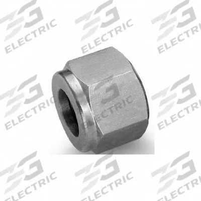 HAM-LET Compression Fitting Nut: 1 in OD Fitting Size, Compression - Double-Ferrule Stainless Steel Fittings