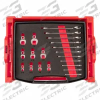 TEKTON Hand Tool Set: 20 Total Pcs, Wrenches, SAE, Modular Tool Drawer with Foam Inserts (MPN OLB94206). Key specifications — attr538253: TEKTON; attr548983: (11) Angle Head Wrenches.
