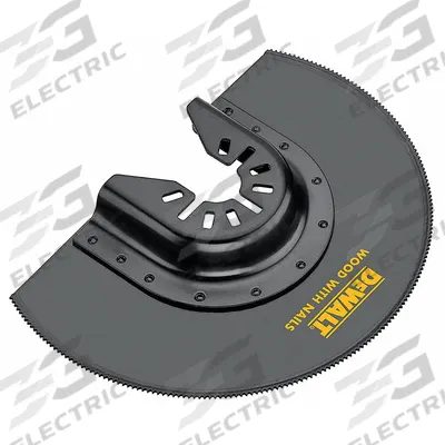 DEWALT Oscillating Tool Blade: 4 in Blade Wd, 4 13/16 in Overall Lg, Flush Cutting - Open-Back Universal OIS Mounted Blades