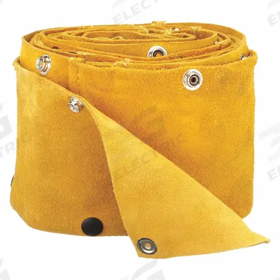 THERMAL DYNAMICS Plasma Torch Cable Cover: 20 ft L, Leather, Snaps - Plasma Torch Cable Covers
