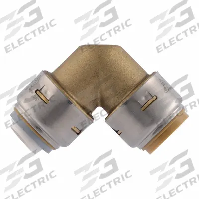 SHARKBITE MAX Push-Fit Adapter Fitting: 3/4 in OD x 7/8 in OD Size - Standard Brass Push-to-Connect Tube Fittings