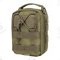 BARSKA Medical Pouch: Green, Nylon, 7 in x 5 1/2 in, Zipper Closure (MPN BI13010). Key specifications — Color: Green; Material: Nylon; Pouch Type: Medical Pouch.