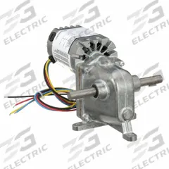 DAYTON AC/DC Gearmotor: Right Angle, 24 RPM Nameplate Speed, 85 in-lb Max Torque, 115V AC (MPN 1LRA1). Key specifications — Operating Voltage: 115V AC; Brand: DAYTON.