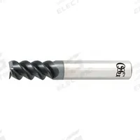OSG Square End Mill: Carbide, TiAlN Coated, 3 Flute, 25 mm Mill Dia, 38 mm LOC, 102 mm OAL (MPN HP460-9843)