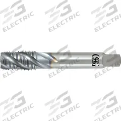 OSG Pipe Tap: 1/8"-27 NPT, 3 Flute, Interrupted Thread, V Coated Cobalt (MPN 1657002008)