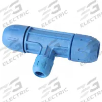 RAPIDAIR Compression Tee Fitting: 1 in OD x 1 in OD x 3/4 in OD Size, Nylon (MPN F2107). Key specifications — Brand: RAPIDAIR.