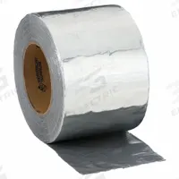 Roof Repair Tape: 4 in W, 50 ft L, 20 mil Thick, Silver, For All Materials Except Silicone (MPN AS-4-50R). Key specifications — UV Protected Material: Yes; Color: Silver; Brand: ETERNABOND; Compatible Surface Material: All Materials Except Silicone; Material: MicroSealing Technology.