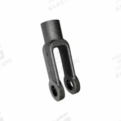 AZTEC Yoke End: Steel, Zinc Flake, 3/8"-24 Tap Size, Right Hand, 2 1/2 in End to Center of Eye Lg (MPN YK38-24-ZF). Key specifications — attr446315: AZTEC; attr1109956: Right Hand.