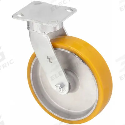 APPROVED VENDOR Plate Caster: Corrosion-Resistant/Debris-Resistant/Maint Free/Quiet-Roll - Medium-Duty General-Purpose Kingpinless Plate Casters