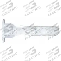 DEWALT Wall Anchor: 1 in Overall Lg, 3/16 in Dia, Plastic, Plastic, Plug, 100 PK (MPN 07580-PWR). Key specifications — attr867281: White; attr867283: #4 to #10; attr867280: DEWALT.
