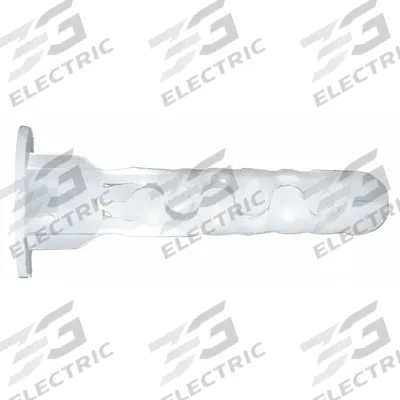 DEWALT Wall Anchor: 1 in Overall Lg, 3/16 in Dia, Plastic, Plastic, Plug - Plastic Plug Anchors