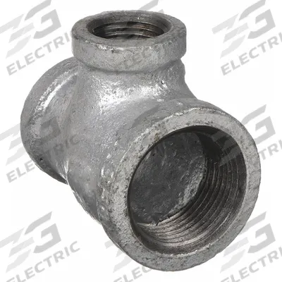 APPROVED VENDOR Metal Pipe Tee: Tee (run x run x branch), 300 psi @ 77°F - Medium-Pressure Threaded Pipe Fittings