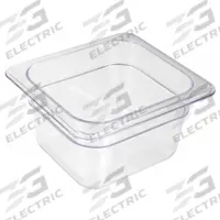 CRESTWARE Food Pan: Sixth Size, Rectangular, NSF Certified, 7 in Overall Lg, 6 1/4 in Overall Wd (MPN FP66). Key specifications — Brand: CRESTWARE; Dishwasher Safe: Yes; NSF Certified: Yes; Product Type: Food Pan; Manufacturer Part Number: FP66.