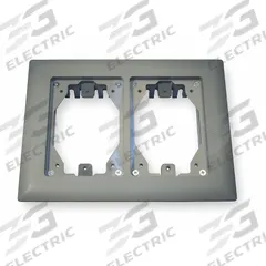 HUBBELL WIRING DEVICE-KELLEMS Carpet Flange: Rectangular, Plastic, Hubbell, PFBRG2, PFBRFGY2. Key specifications — attr1046698: Hubbell; attr233058: HUBBELL WIRING DEVICE-KELLEMS; attr1046695: Carpet Flange; attr1046697: PFBRG2; attr1046701: PFBRFGY2; attr1046702: Plastic; attr1046708: Rectangular.