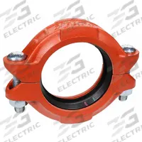 GRUVLOK Clamp Coupling: 10 in x 10 in, EPDM Seal, 800 psi, Ductile Iron, Grooved x Grooved x Grooved (MPN 0390095404). Key specifications — Maximum Operating Pressure: 800 psi; Brand: GRUVLOK.