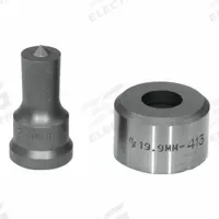 EDWARDS Metric Punch & Die Set: Edwards, 55 ton_65 ton_100 ton_120 ton Compatible Ironworker Size (MPN ED9-PDM19). Key specifications — attr67451: IW55 , IW65 , IW100, IW120; attr67489: Round; attr67463: 19 mm; attr67447: ED9-PDM19; attr67456: Edwards; attr67443: EDWARDS; attr67472: 19 mmMetric Punch & Die Set.