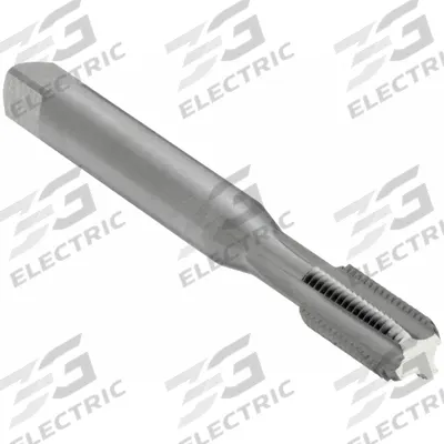 OSG Straight Flute Tap: #10-32 UNF, 2B, 4 Flute, Bottoming Chamfer, Carbide (MPN 1005910200) - Coolant-Through Straight-Flute Machine Taps for Aluminum