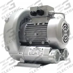 FUJI ELECTRIC Regenerative Blower: 1.75 hp, 71.8 in wc Max Op Pressure, 68 in wc Max Vacuum (MPN VFB175P-5T). Key specifications — attr49842: Single; attr49816: FUJI ELECTRIC; attr49813: VFB175P-5T; attr49822: 16.6/8.3 A; attr49827: Female; attr49830: NPT; attr49833: NPT; attr49845: 115/230V AC.