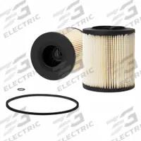 FLEETGUARD Automotive Fuel/Water Separator: Cartridge, 17 7/8 in Overall Lg, 4 3/8 in Outside Dia (MPN FS20401). Key specifications — Baldwin Interchange: PF7889; FleetGuard Interchange: FS20401; Brand: FLEETGUARD; Compatible Vehicle Make: Blue Bird.