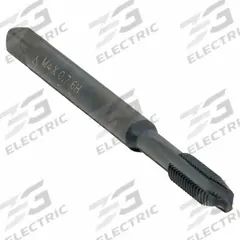 CLEVELAND Spiral Point Tap: M4x0.7 Metric, 6H, 3 Flute, Plug Chamfer, Black Oxide Cobalt (MPN C86236)