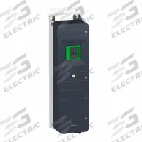 SCHNEIDER Variable Frequency Drive: In Phase Three, Out Phase Three, 120 hp, No Bypass, Programmable (MPN ATV950D90N4U). Key specifications — Style: Compact; Color: Black/Green; Output Phase: Three.