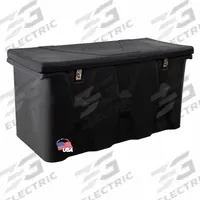 BUYERS PRODUCTS Truck Box Chest: Utility Chest Truck Box, Polyethylene, 23 in Overall Dp, Silver (MPN 1712255). Key specifications — Brand: BUYERS PRODUCTS; Color: Silver; Latch Type: Hasp.