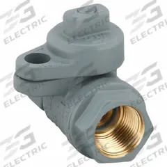 JOMAR VALVE Manual Two-Way Ball Valve: 3/4 in, Brass, Straight, FNPT x FNPT, Full Port Ball Port (MPN 240-004P). Key specifications — Brand: JOMAR VALVE; Handle: Locking Tee.