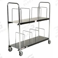 APPROVED VENDOR Panel Truck: 400 lb, Black, 56 1/2 in L x 20 in W x 59 1/2 in H Deck, 8 in Deck Ht (MPN CTC-1856-B). Key specifications — attr1343483: Black; attr1343469: (4) Swivel; attr1343506: APPROVED VENDOR.