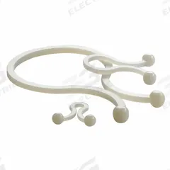 APPROVED VENDOR Flexible Cable Ties: 1.03 in Overall Lg, For 0.4 in Cable Bundle Dia - Max, Natural (MPN TL-350). Key specifications — Material: Nylon; Brand: APPROVED VENDOR; Color: Natural.