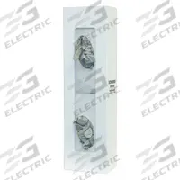 BOWMAN DISPENSERS Glove Dispenser: Steel, 5 5/8 in Overall Wd, 20 in Overall Ht, 3 7/8 in Overall Dp (MPN GB-067). Key specifications — Dispenser Layout: (2) Boxes; Fill Direction: Top Load; Material: Steel; Brand: BOWMAN DISPENSERS; Color: White.