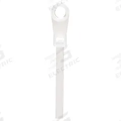 GRAINGER Cable Tie: 7 in Nominal Lg, 1 1/4 in Nominal Max. Bundle Dia., 0.14 in Wd, Natural, 100 PK (MPN 36J188). Key specifications — Screw Mount Hole Size: #10; Color: Natural; Brand: GRAINGER.