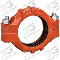VICTAULIC Clamp Coupling: Flex Bolted Clamp, 6 in x 6 in, Ductile Iron, 1,000 psi (MPN L060077PE0). Key specifications — Brand: VICTAULIC; Maximum Operating Pressure: 1,000 psi; Fitting Pipe Size: 6 in x 6 in.
