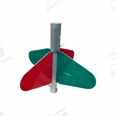 ALDON Target: Mounting Hardware Included, Green/Red, Mast/Adapter and Mounting Hardware (MPN 4015-310). Key specifications — Reflector Color: Green; Brand: ALDON; Includes: Mast/Adapter and Mounting Hardware; Mounting Hardware Included: Yes.