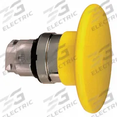 SCHNEIDER Mushroom Head Push Button: 22 mm Mounting Size, Metallic, Momentary (MPN ZB4BR5). Key specifications — Brand: SCHNEIDER; Action: Momentary; Series: XB4; Push Button Material Type: Metallic.