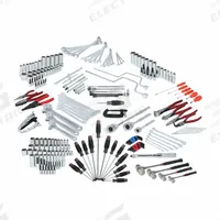 PROTO Master Set: 246 Total Pcs, Metric/SAE, 1/4 in/3/8 in Socket Drive Size (MPN JCS-MAS-1A). Key specifications — attr538253: PROTO; attr548973: (1) Needle Nose Plier; attr548974: (5) Cabinet Screwdrivers; attr548975: (38) Bit Sockets; attr548983: (3) Adjustable Wrenches.